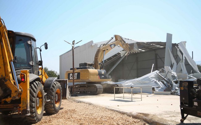 Bursa Nilüfer'de Tahtalı'da ikinci kez yıkım!