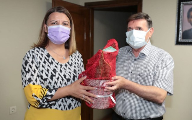 Başkan Hürriyet, Esnaf Kredi Kefalet'e hayırlı olsun ziyareti