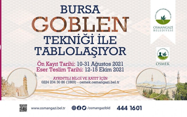 Bursa'nın güzellikleri ‘goblen' tekniğiyle tablolaşacak