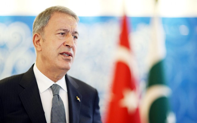 Bakan Akar, Türkiye'nin Kabil'deki niyetini Pakistan'da yineledi