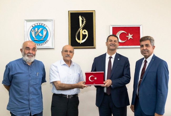 KAYÜ'ye anlamlı ziyaret