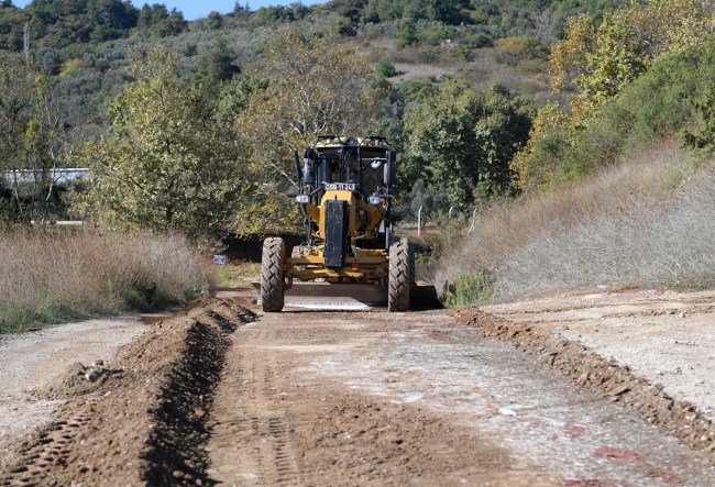 Bursa Osmangazi'de arazi yolları açılıyor