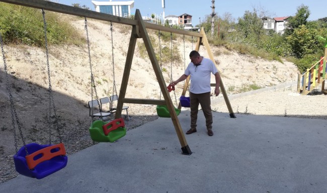 Alaplı’da çocukların yüzü gülüyor