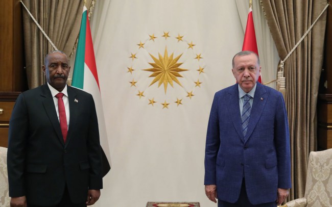 Cumhurbaşkanı Erdoğan, Sudan Devlet Başkanı'nı ağırlıyor