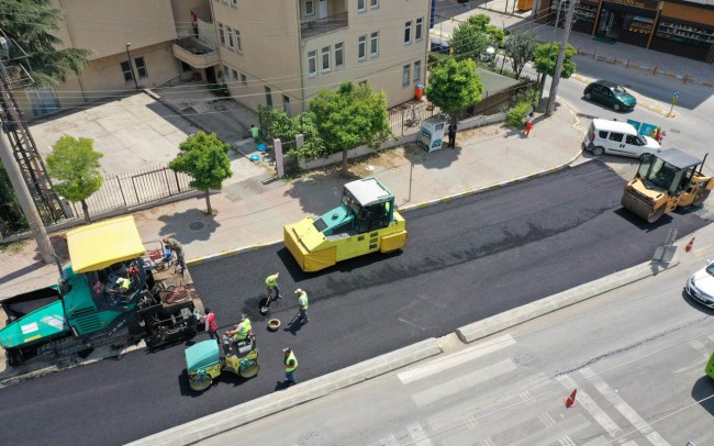 Kocaeli Darıca'nın yol konforu arttırılıyor