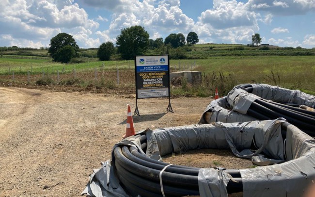 Sakarya'da 4 mahallenin içmesuyu altyapısı yenileniyor