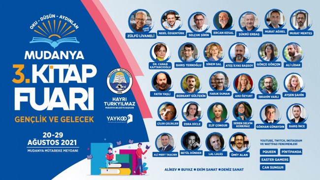 Mudanya 3'ncü Kitap Fuarı başlıyor