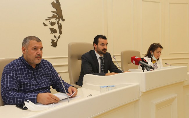 Gaziantep esnafa desteğini sürdürüyor