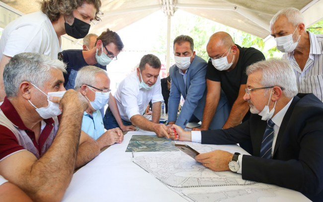 Bursa Nilüfer'de ‘Başkan Burada' yeniden mahallelerde