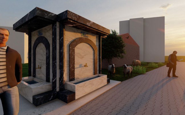 Kocaeli İzmit'te Sarışeyh'in sembol çeşmesi yenilenecek