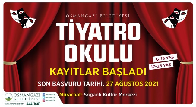 Tiyatro tutkunları Bursa Osmangazi'de buluşacak
