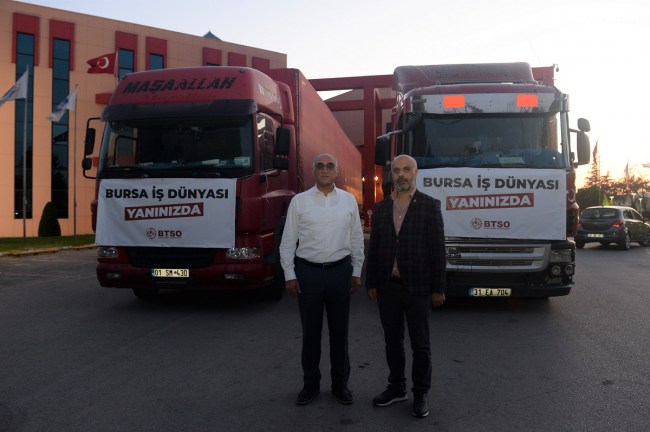 Bursa iş dünyasından Kastamonu'ya destek