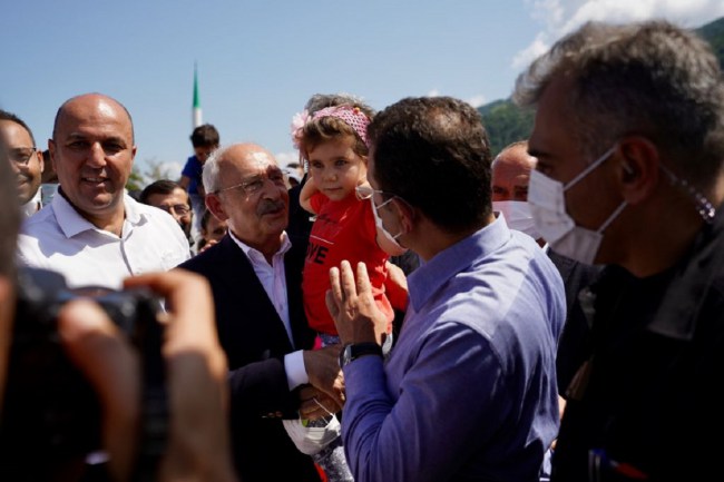 CHP heyeti Bozkurt'ta