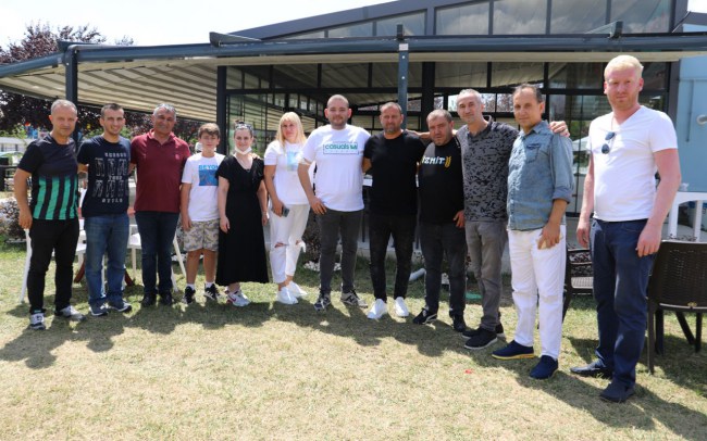 Kocaelispor'un şanslı taraftarları Yordanov ile buluştu