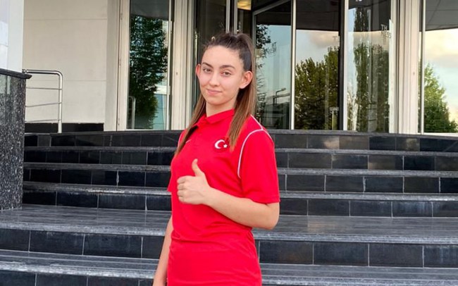 Manisalı Sümeyye, Karate Milli Takımı ile Avrupa'da