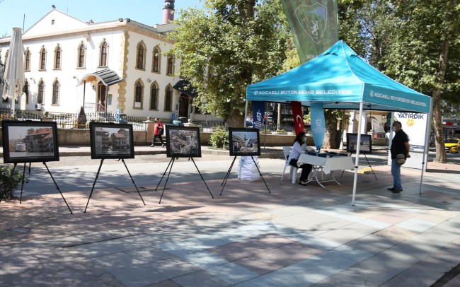 Kocaeli Büyükşehir'den deprem standı