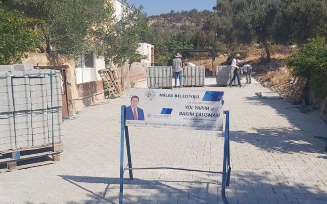 Muğla Milas'ta parke kalmaları sürüyor