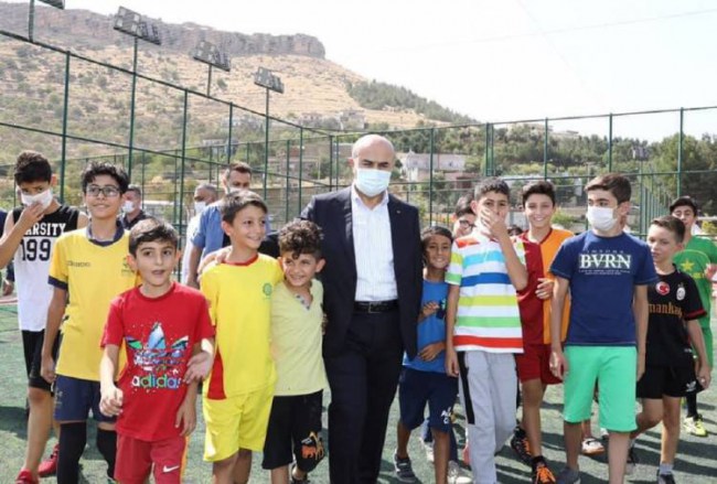 Mardin'de 370 sporcuya malzeme desteği