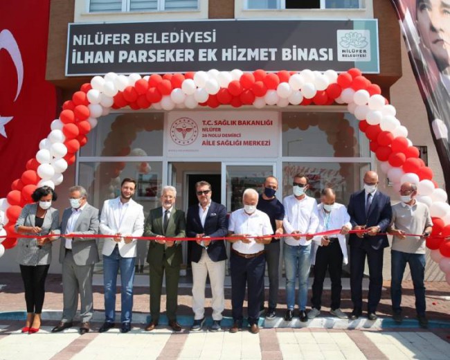 Bursa Nilüfer Belediyesi'nden Demirci'ye sağlık merkezi