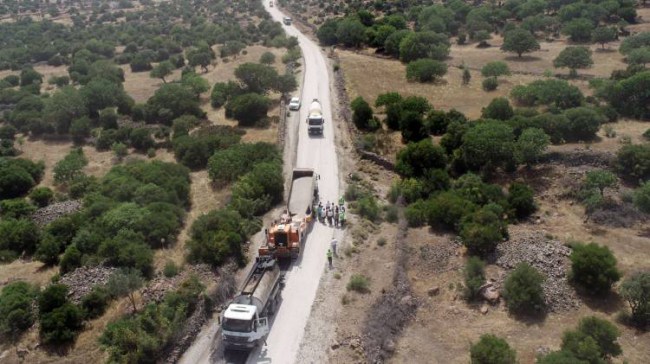 Manisa'da 60 günde 510 kilometre asfalt
