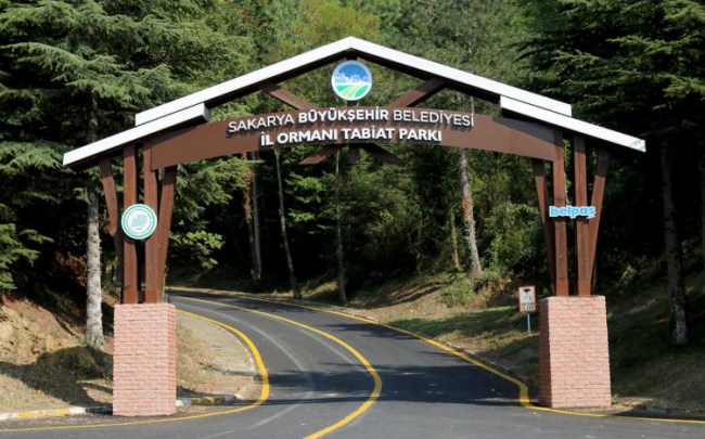 Sakarya'da İl Ormanı misafirlerini bekliyor