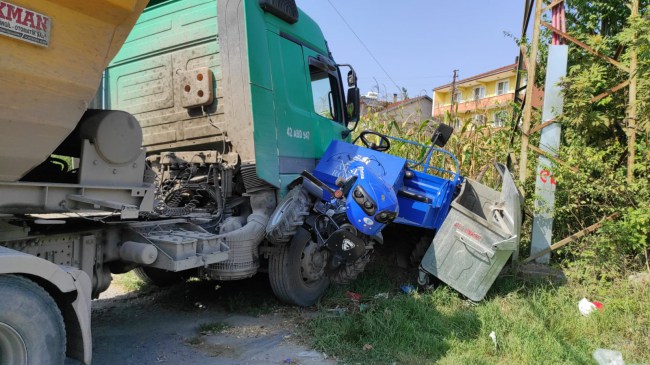 Ormanlı’da kaza: 1 yaralı