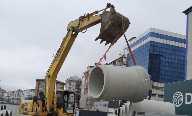 Yağmur suyu giderleri genişletiliyor