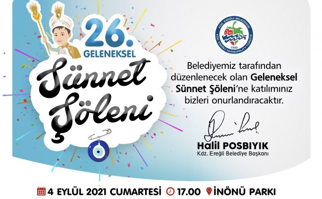 26. Geleneksel Sünnet şöleni başlıyor