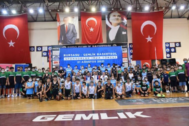 Gemlik Basketbol'a Bursasu'dan destek