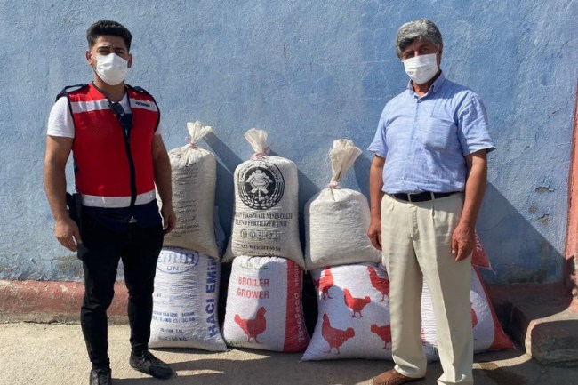 Batman'da fıstık hırsızları yakalandı