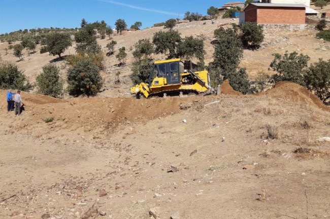Köprübaşı göletlerinde temizlik çalışması