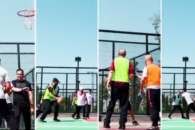 Cumhurbaşkanı Erdoğan'dan 'pota' paylaşımı