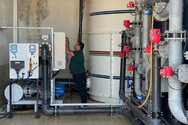 Manisa Karaağaçlı'da arıtma tesisine revize