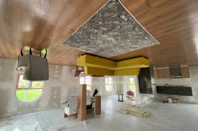 Sakarya'da 'Ters Ev' tamamlanıyor