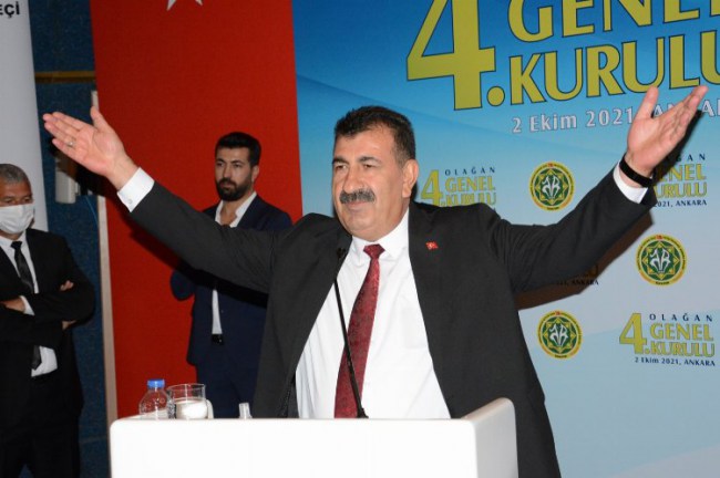 TÜDKİYEB'de Nihat Çelik güven tazeledi