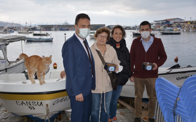 Kdz.Ereğli’de sokak hayvanlarının beslenme ihtiyacı karşılandı