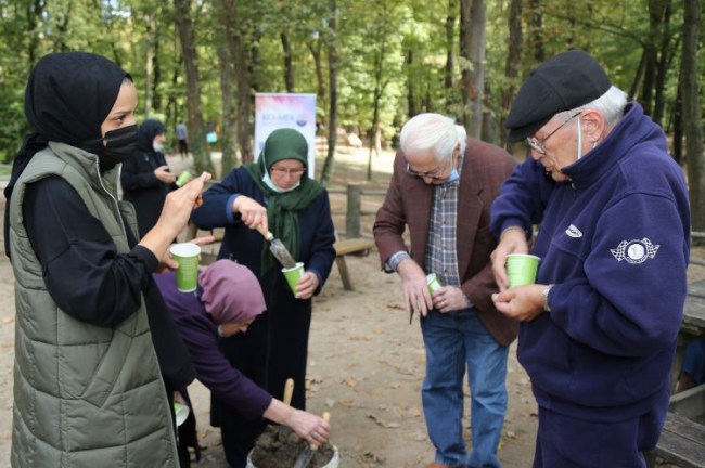 Kocaeli'de KO-MEK'in çınarları Ormanya'da buluştu