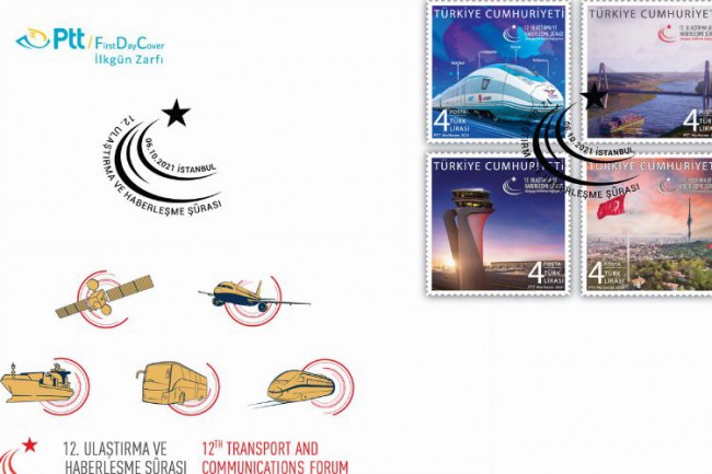 PTT'den 'Haberleşme Şûrası'na özel pul