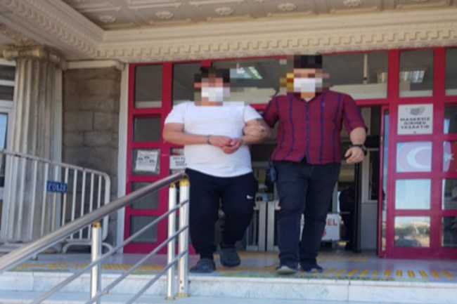 Aydın Didim'de mahalle bekçilerinden kaçamadı