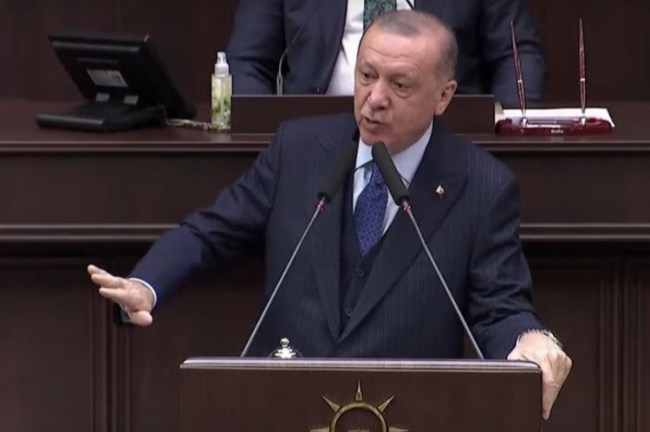 Erdoğan, Akşener ve Kılıçdaroğlu'na yüklendi