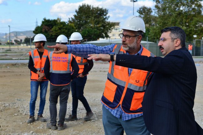 Bursa Yıldırım'da 'kentsel dönüşüm'de hafriyat başladı