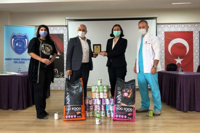 Bursa Osmangazi'de hayvan sevgisi eğitimi