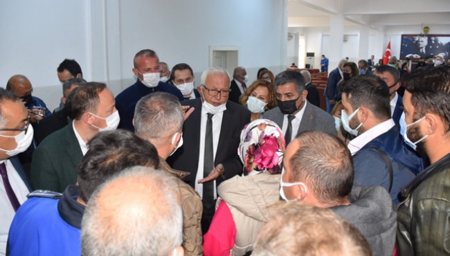 "Belediye para istiyor, iskan vermiyor', diyen müteahhitlere yazıklar olsun"