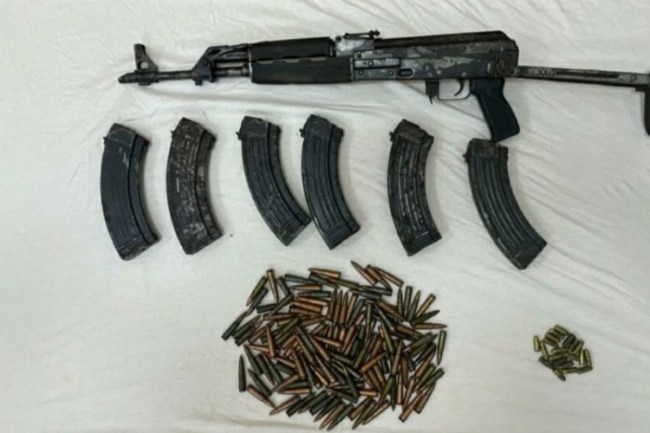 Batman'da uzun namlulu silah ve mühimmat yakalandı