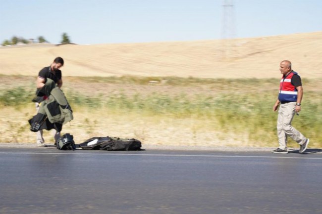 Batman-Beşiri karayolunda sıcak saatler