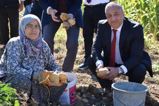 Niğde'de Niğşah patatesi üretici ile buluştu