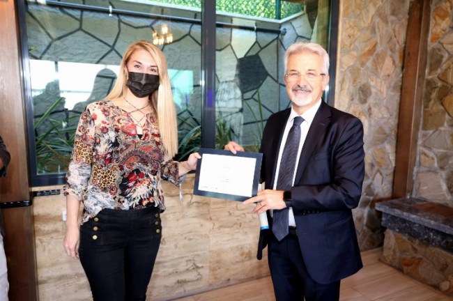 Bursa Nilüfer Belediye Başkanı Erdem, iç denetçilerle bir araya geldi