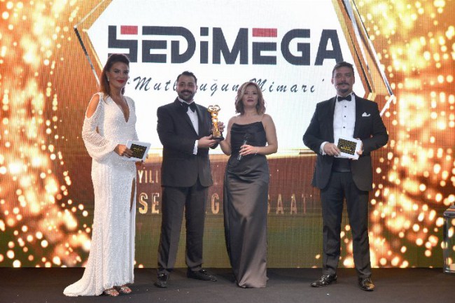 İzmir markası Sedimega'ya aynı yıl içinde iki ödül