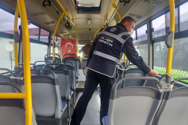 Kocaeli'nde toplu taşımaya denetim