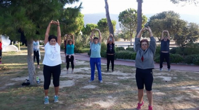 Didim'de sağlık için spor